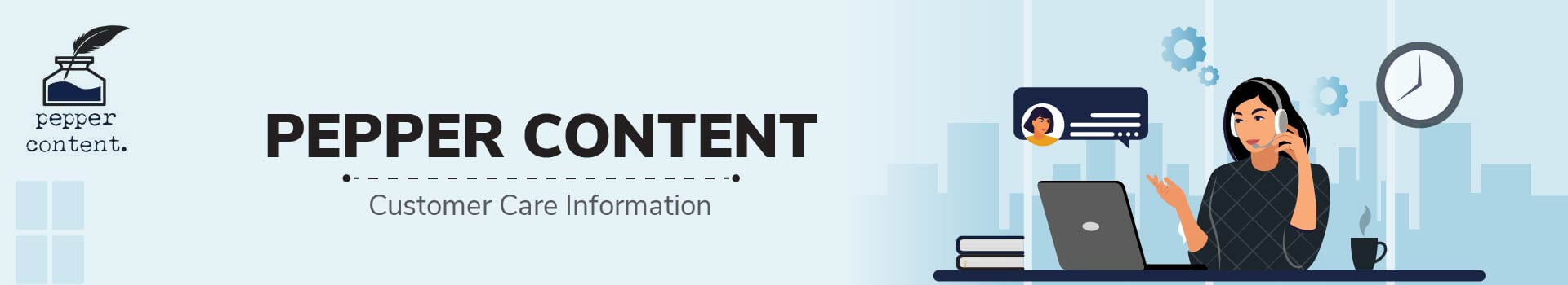 Pepper Content Customer Care