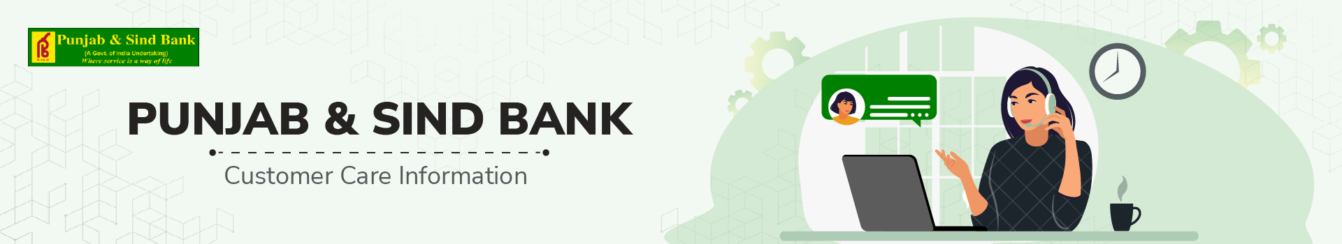 Punjab and Sind Bank Customer Care