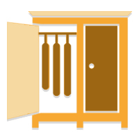 Wardrobe (Starting from Rs 700 per sqft)