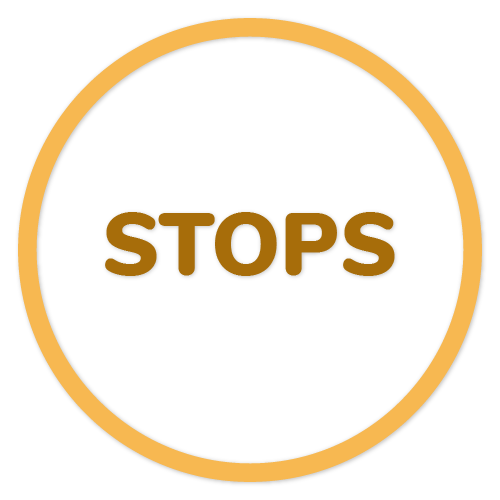 Stops immediately
