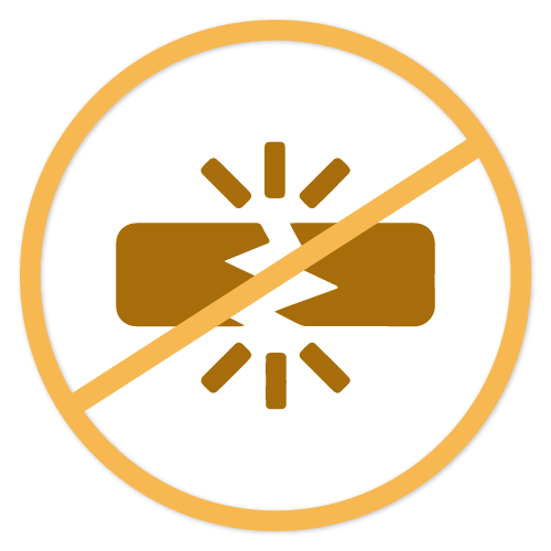Broken or Damage