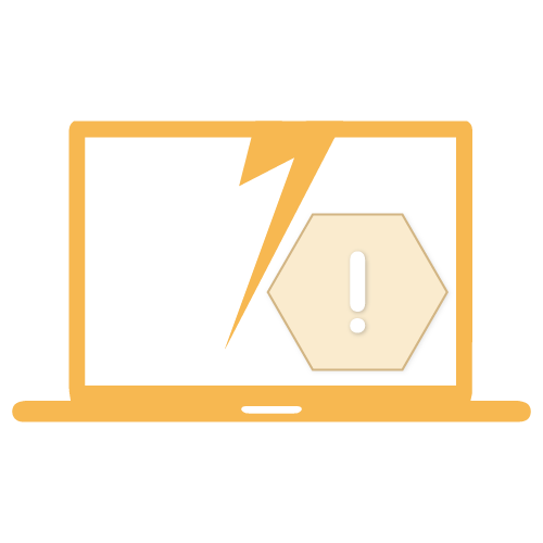 Damaged Screen