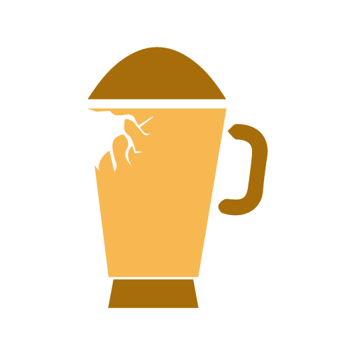 Jar broken
