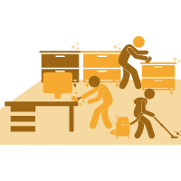 Office Deep Cleaning (beyond 700 sq.ft)(Rs. INR 5 per.sq.ft)