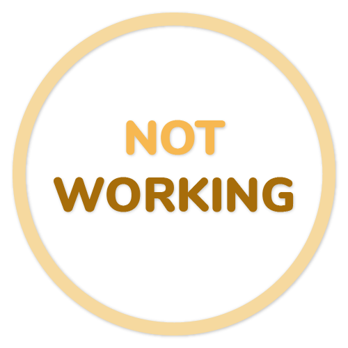 Machine Not Working