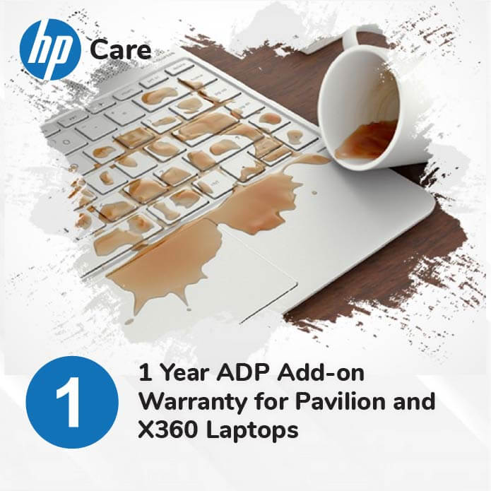 HP 1 Year Accidental Protection for Pavilion and X360 Laptops