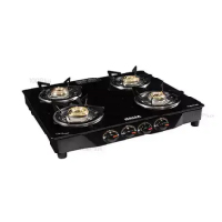 Cook Top 4 Burner Agni Bk
