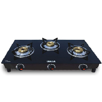 Cook Top 3 Burner Agni Bk